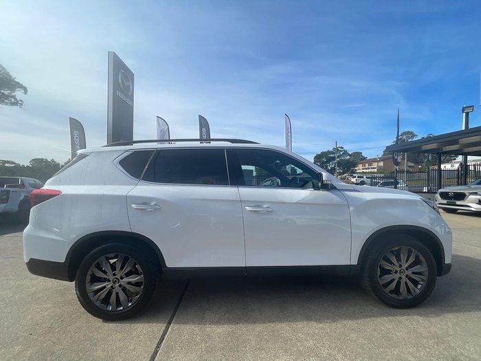 2024 KGM SsangYong Rexton Ultimate Sport Pack Y461 MY24 4X4 Dual Range Pearl White
