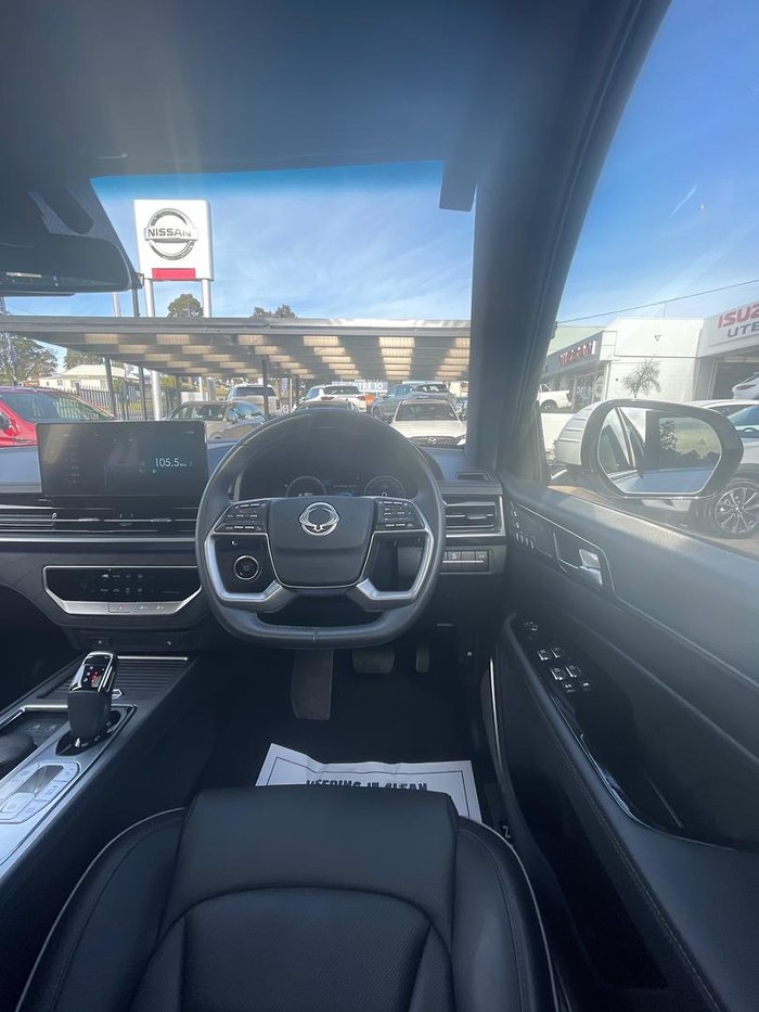 2024 KGM SsangYong Rexton Ultimate Sport Pack Y461 MY24 4X4 Dual Range Pearl White