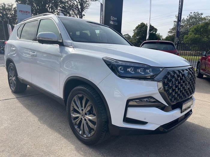 2024 KGM SsangYong Rexton Ultimate Sport Pack Y461 MY24 4X4 Dual Range Pearl White