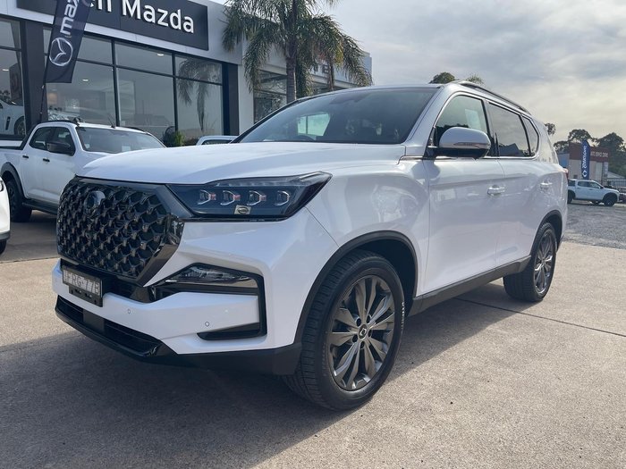 2024 KGM SsangYong Rexton Ultimate Sport Pack Y461 MY24 4X4 Dual Range Pearl White