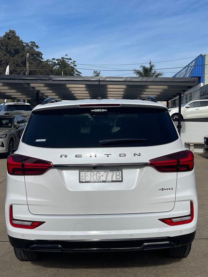 2024 KGM SsangYong Rexton Ultimate Sport Pack Y461 MY24 4X4 Dual Range Pearl White