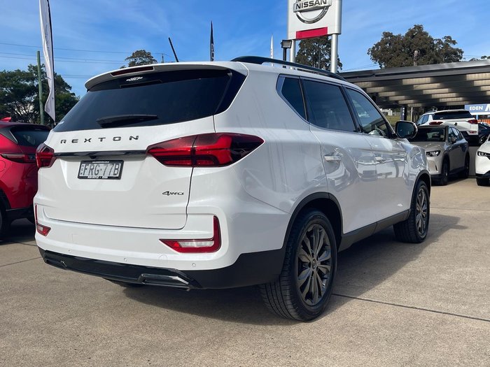 2024 KGM SsangYong Rexton Ultimate Sport Pack Y461 MY24 4X4 Dual Range Pearl White