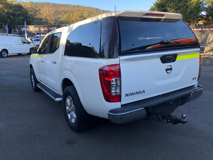 2017 Nissan Navara RX D23 Series 2 4x2 Polar White