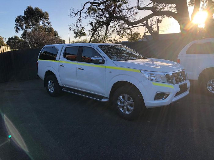 2017 Nissan Navara RX D23 Series 2 4x2 Polar White