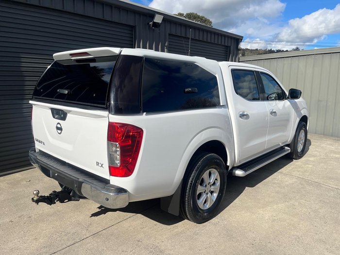 2017 Nissan Navara RX D23 Series 2 4x2 Polar White