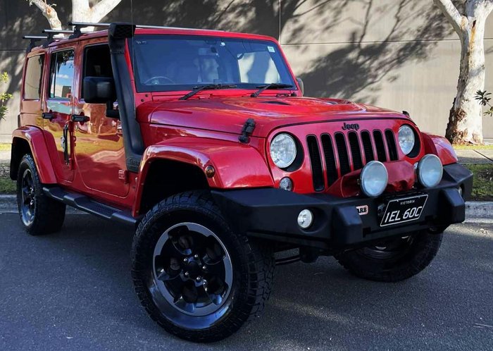 2015 Jeep Wrangler Unlimited X JK MY15 4X4 Dual Range Firecracker Red