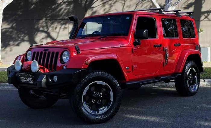 2015 Jeep Wrangler Unlimited X JK MY15 4X4 Dual Range Firecracker Red