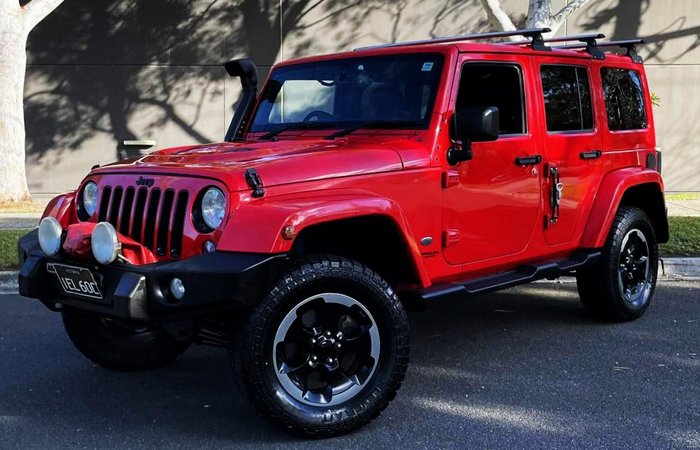2015 Jeep Wrangler Unlimited X JK MY15 4X4 Dual Range Firecracker Red