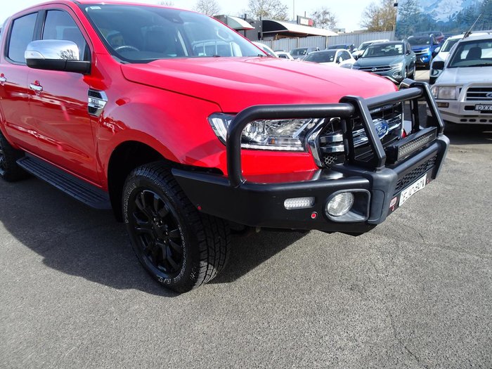 2019 Ford Ranger XLT PX MkIII MY19.75 4X4 Dual Range True Red