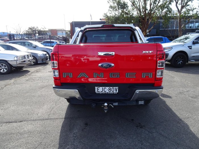 2019 Ford Ranger XLT PX MkIII MY19.75 4X4 Dual Range True Red