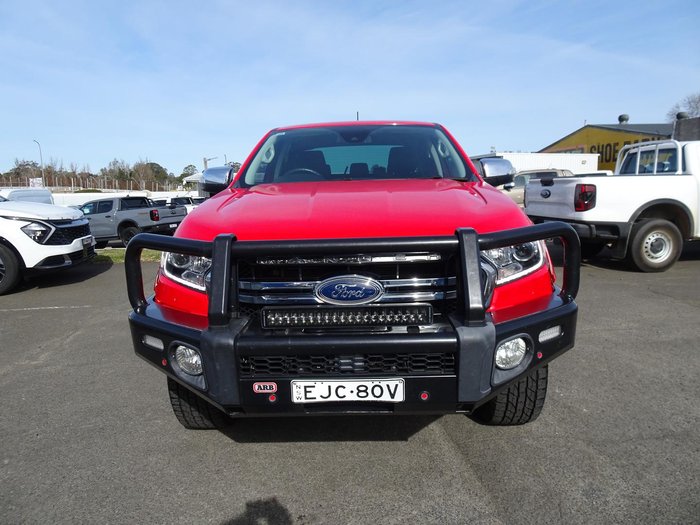 2019 Ford Ranger XLT PX MkIII MY19.75 4X4 Dual Range True Red