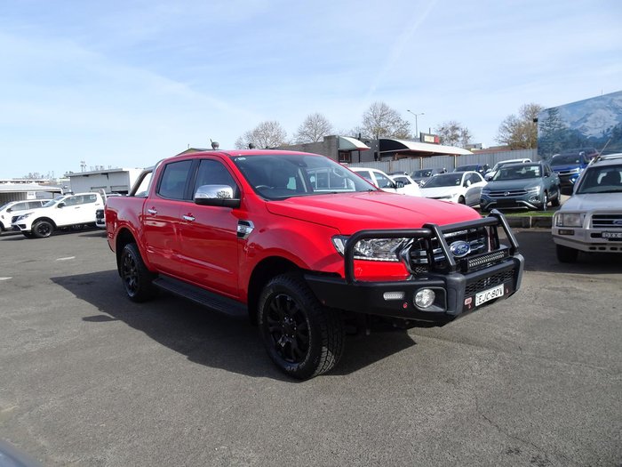 2019 Ford Ranger XLT PX MkIII MY19.75 4X4 Dual Range True Red