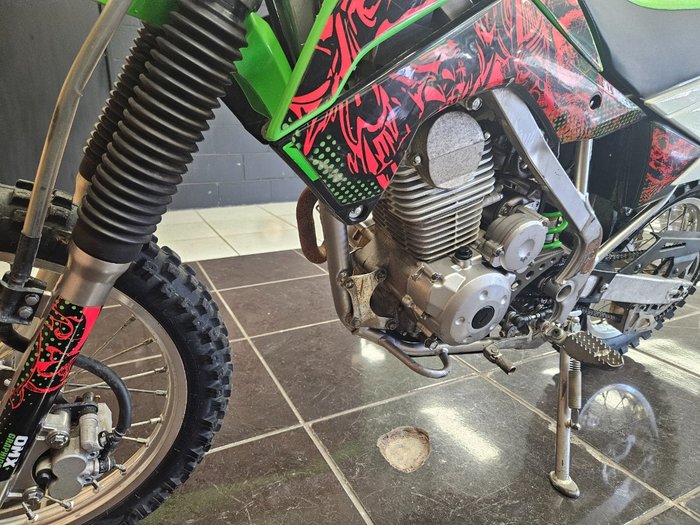 2016 Kawasaki KLX140 GREEN