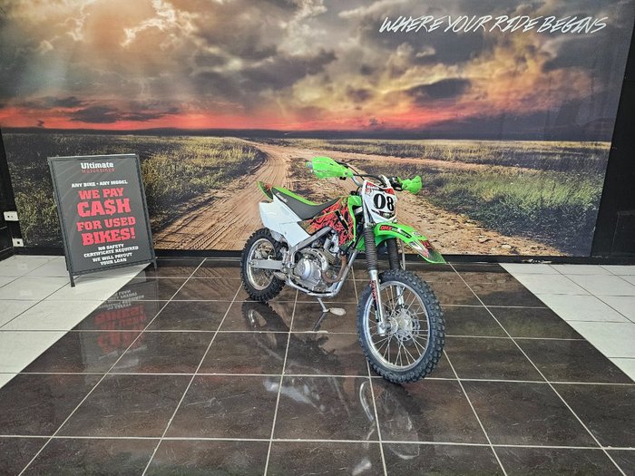 2016 Kawasaki KLX140 GREEN