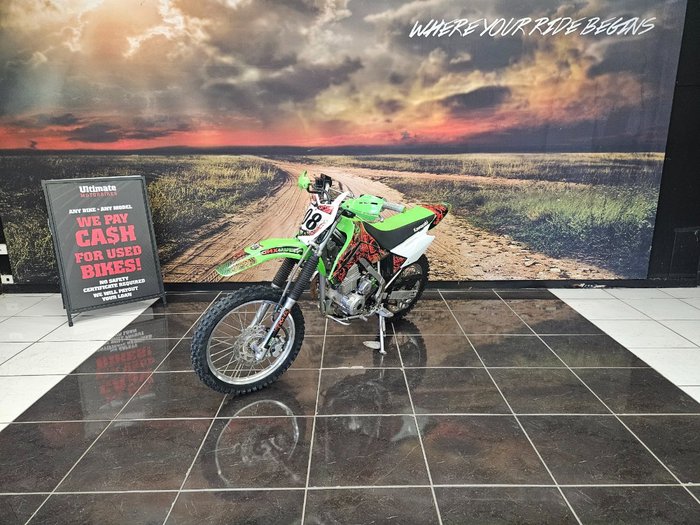 2016 Kawasaki KLX140 GREEN