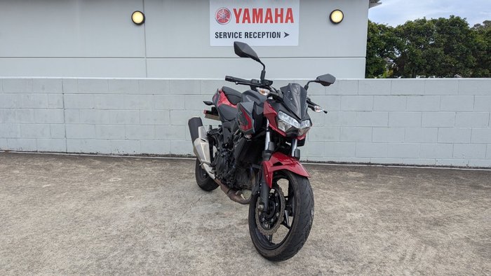 2021 Kawasaki Z400 Red