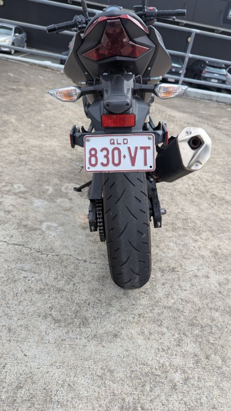 2021 Kawasaki Z400 Red