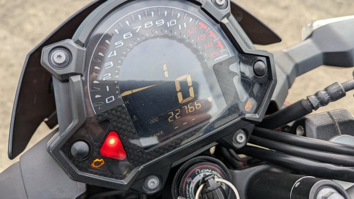 2021 Kawasaki Z400 Red