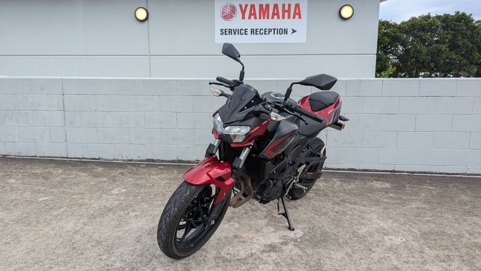 2021 Kawasaki Z400 Red