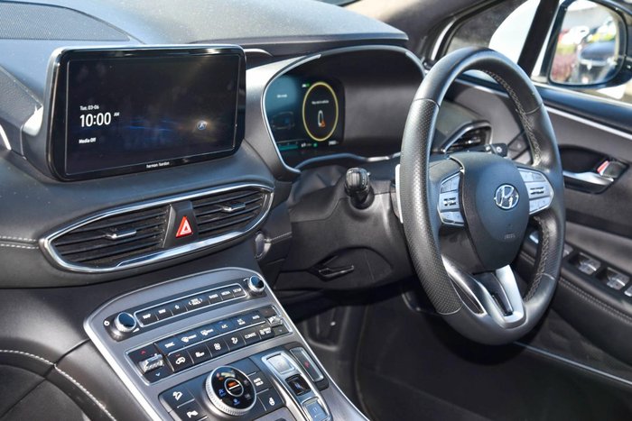 2023 Hyundai Santa Fe Hybrid Highlander TM.V4 MY23 4X4 On Demand White