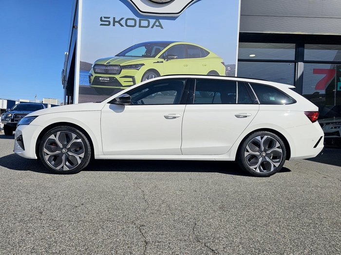 2025 SKODA Octavia RS NX MY25 Candy White