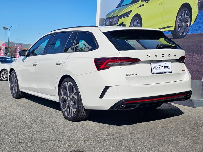 2025 SKODA Octavia RS NX MY25 Candy White