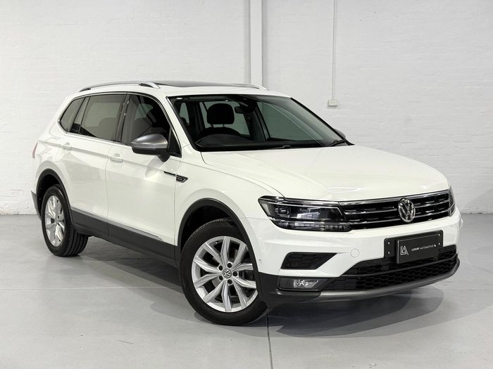 2018 Volkswagen Tiguan 110TDI Comfortline Allspace 5N MY18 Four Wheel Drive Pure White