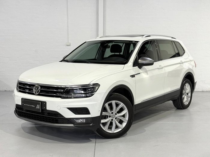 2018 Volkswagen Tiguan 110TDI Comfortline Allspace 5N MY18 Four Wheel Drive Pure White