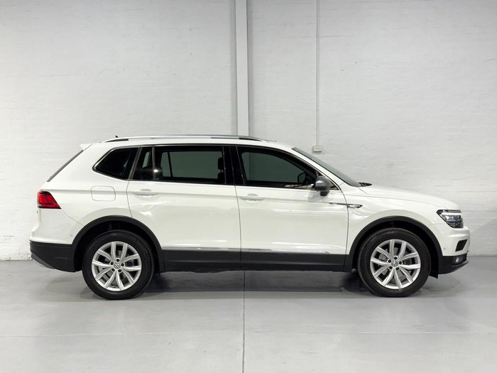 2018 Volkswagen Tiguan 110TDI Comfortline Allspace 5N MY18 Four Wheel Drive Pure White