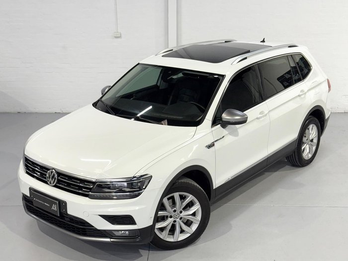 2018 Volkswagen Tiguan 110TDI Comfortline Allspace 5N MY18 Four Wheel Drive Pure White
