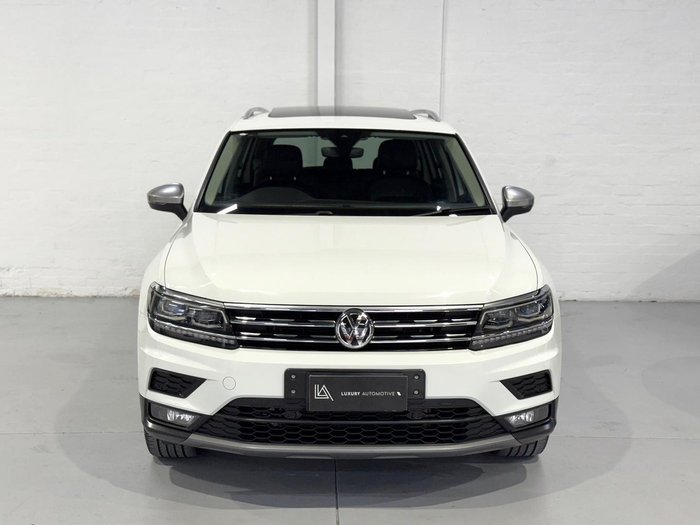 2018 Volkswagen Tiguan 110TDI Comfortline Allspace 5N MY18 Four Wheel Drive Pure White