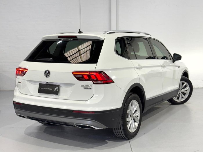 2018 Volkswagen Tiguan 110TDI Comfortline Allspace 5N MY18 Four Wheel Drive Pure White