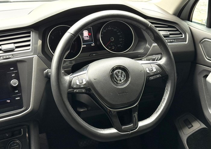 2018 Volkswagen Tiguan 110TDI Comfortline Allspace 5N MY18 Four Wheel Drive Pure White