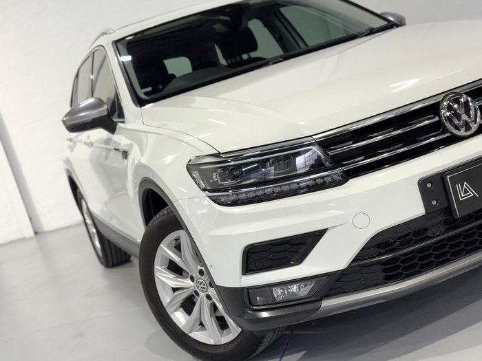 2018 Volkswagen Tiguan 110TDI Comfortline Allspace 5N MY18 Four Wheel Drive Pure White
