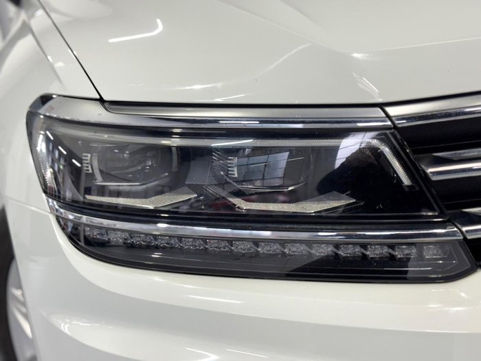 2018 Volkswagen Tiguan 110TDI Comfortline Allspace 5N MY18 Four Wheel Drive Pure White