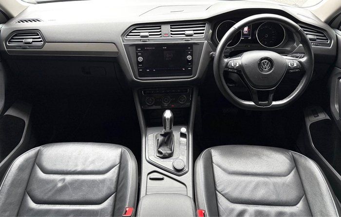 2018 Volkswagen Tiguan 110TDI Comfortline Allspace 5N MY18 Four Wheel Drive Pure White