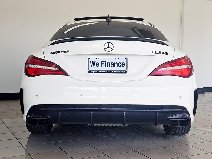 2018 Mercedes-Benz CLA-Class CLA45 AMG C117 Four Wheel Drive Polar White