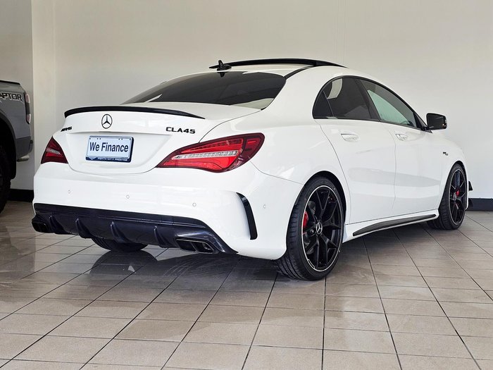 2018 Mercedes-Benz CLA-Class CLA45 AMG C117 Four Wheel Drive Polar White