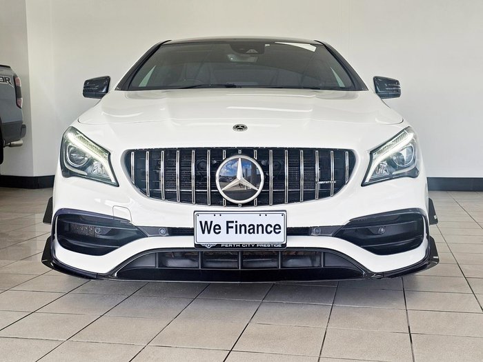 2018 Mercedes-Benz CLA-Class CLA45 AMG C117 Four Wheel Drive Polar White