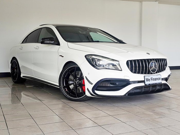 2018 Mercedes-Benz CLA-Class CLA45 AMG C117 Four Wheel Drive Polar White
