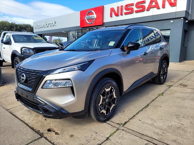 2025 NISSAN T33 STL X-TRAIL N-TREK 2WD MY25 CHAMPAGNE SILVER