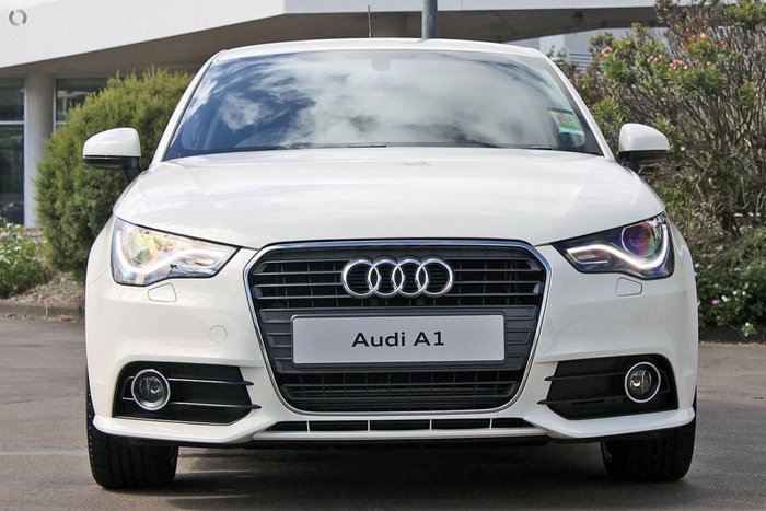 2011 Audi A1 Ambition 8X MY11 Amalfi White