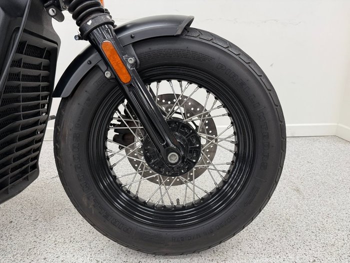 2020 INDIAN SCOUT BOBBER TWENTY THUNDER BL Black