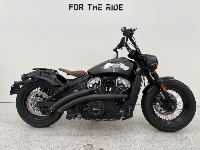 2020 INDIAN SCOUT BOBBER TWENTY THUNDER BL Black