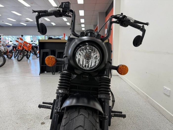 2020 INDIAN SCOUT BOBBER TWENTY THUNDER BL Black