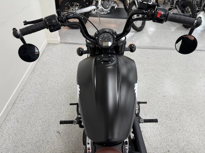 2020 INDIAN SCOUT BOBBER TWENTY THUNDER BL Black
