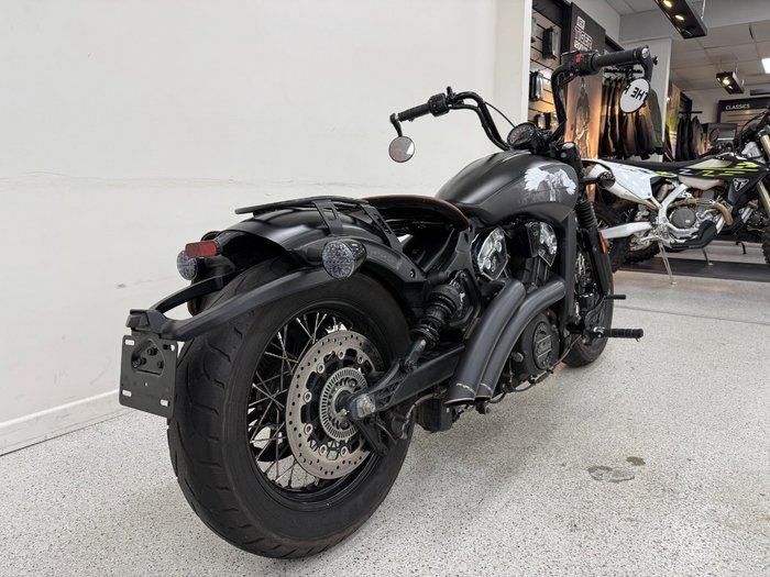 2020 INDIAN SCOUT BOBBER TWENTY THUNDER BL Black