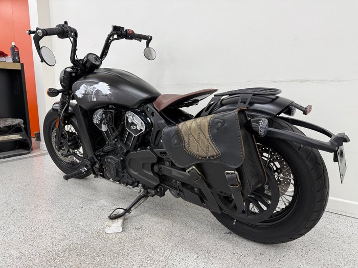 2020 INDIAN SCOUT BOBBER TWENTY THUNDER BL Black