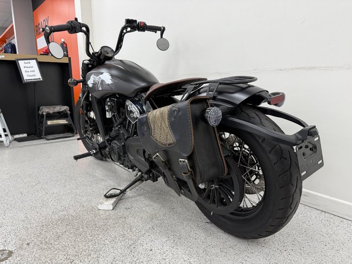 2020 INDIAN SCOUT BOBBER TWENTY THUNDER BL Black
