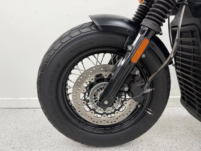 2020 INDIAN SCOUT BOBBER TWENTY THUNDER BL Black